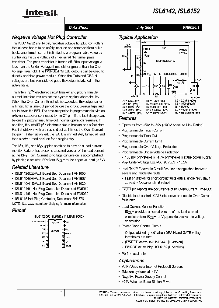 ISL6142IB_866205.PDF Datasheet