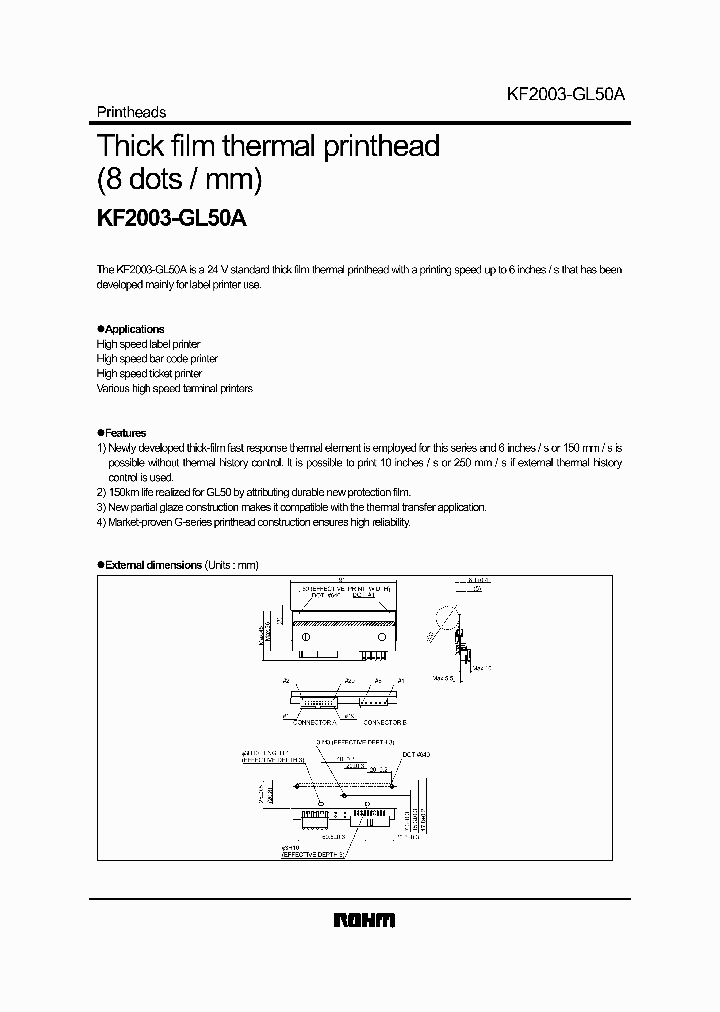 KF2003-GL50A_721739.PDF Datasheet