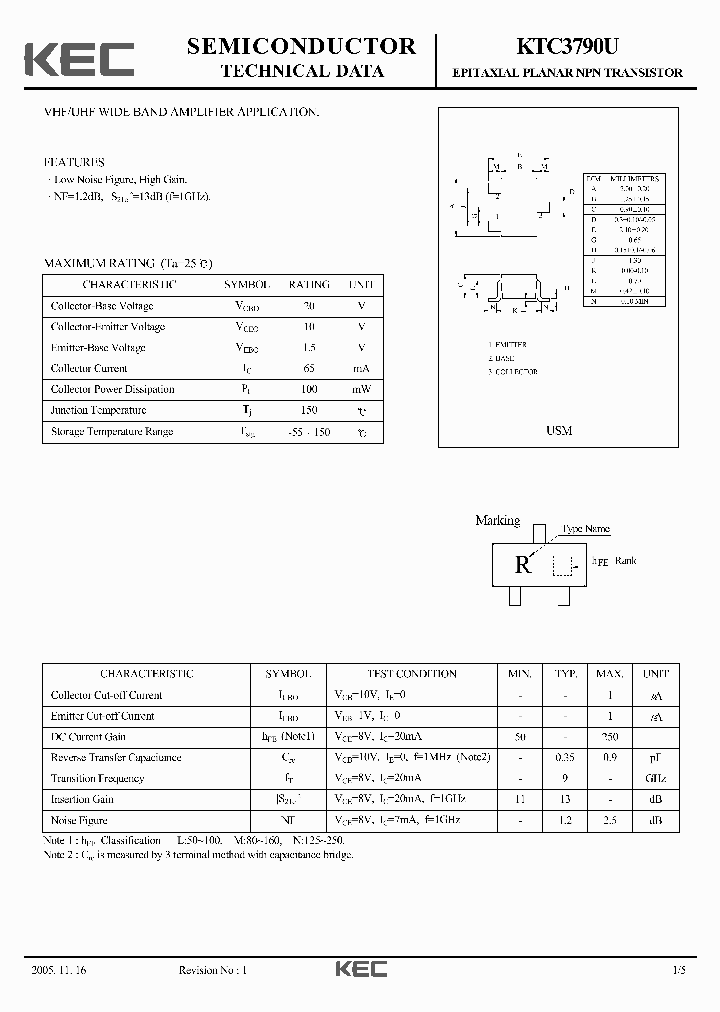 KTC3790U_717760.PDF Datasheet