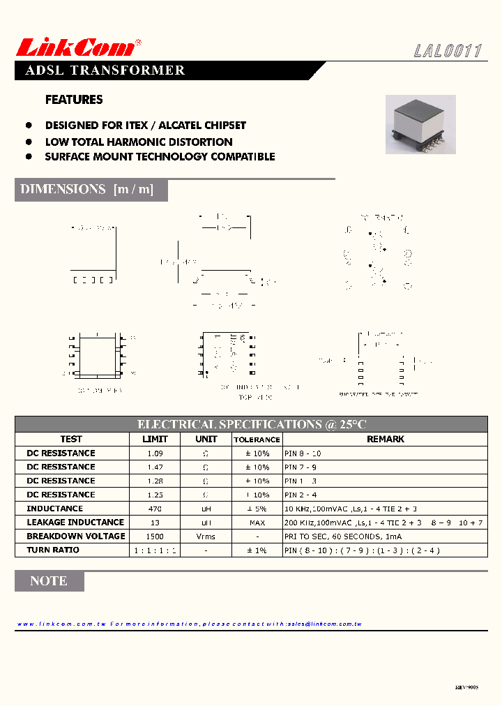 LAL0011_601723.PDF Datasheet