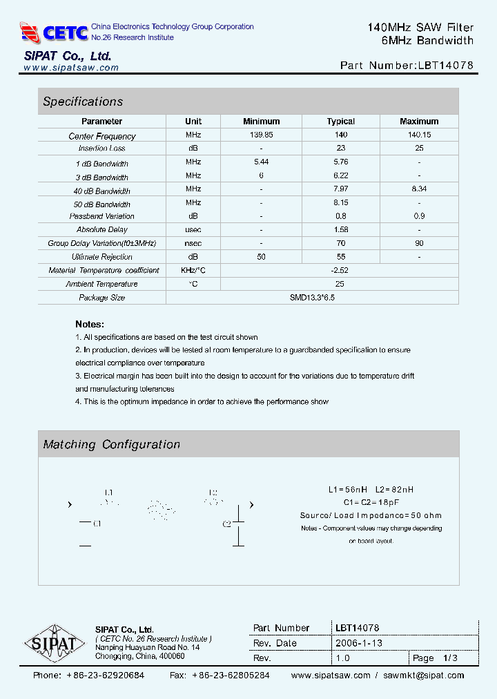 LBT14078_669414.PDF Datasheet