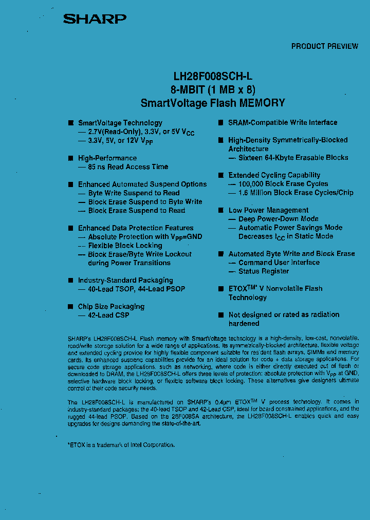 LH28F008SCH_819149.PDF Datasheet