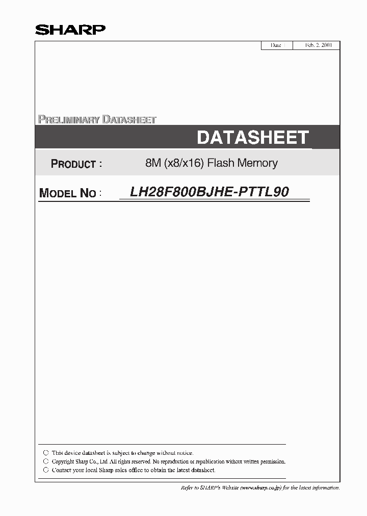 LH28F800BJHE-PTTL90_924693.PDF Datasheet