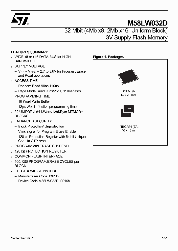 M58LW032D90ZA1_865771.PDF Datasheet