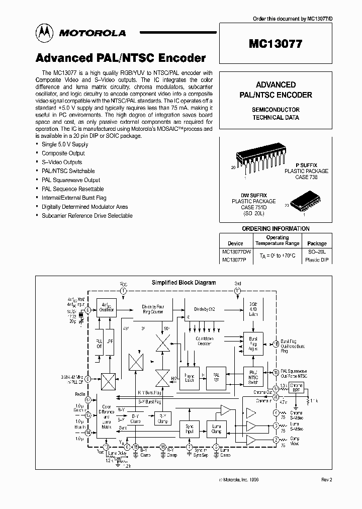 MC13077DW_779395.PDF Datasheet