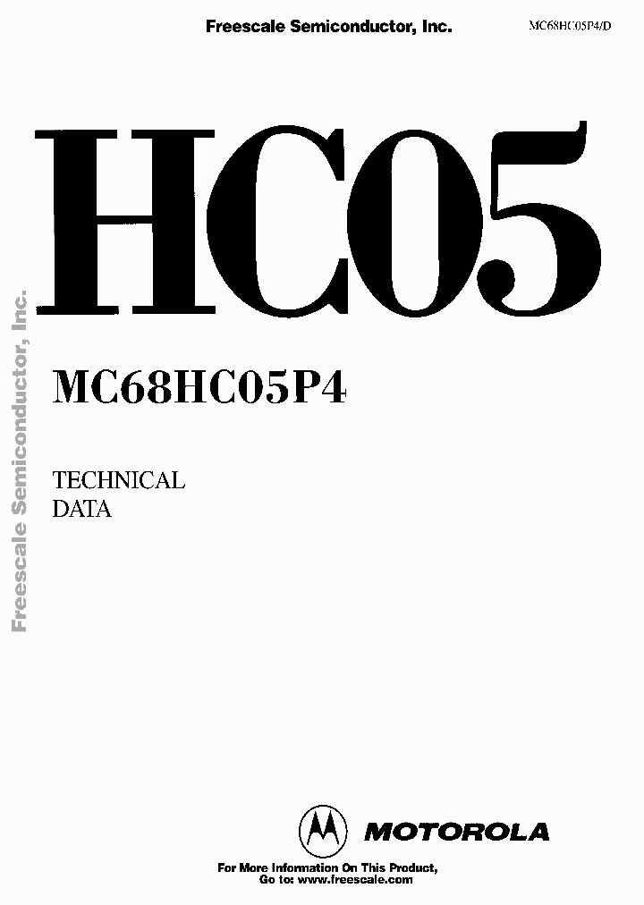 MC68HC05P4_612031.PDF Datasheet