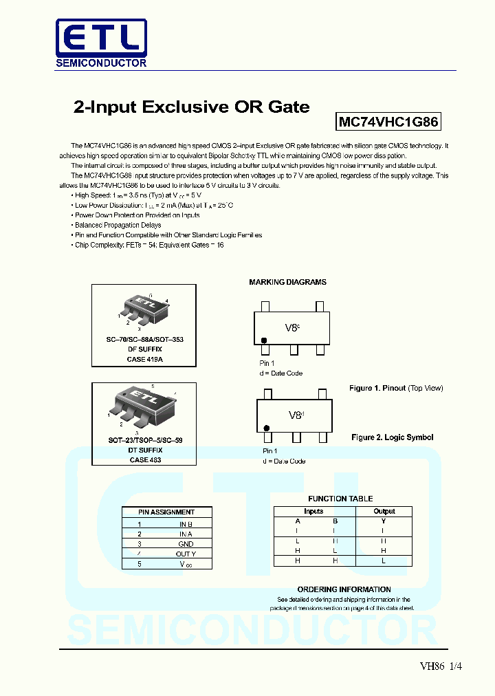 MC74VHC1G86DFT1_648630.PDF Datasheet