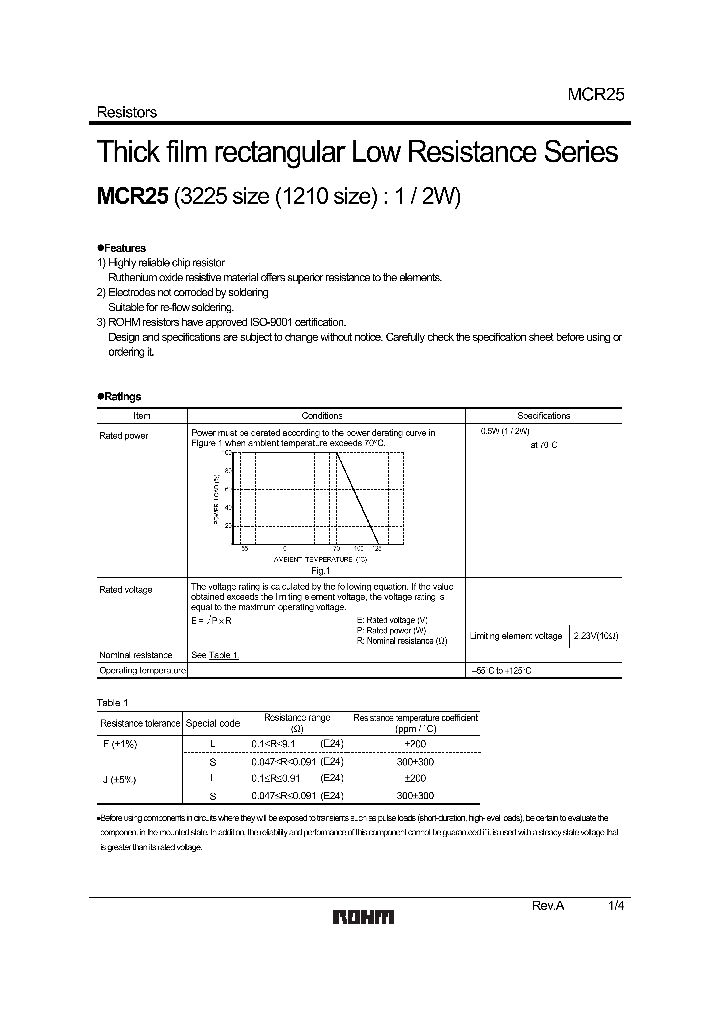 MCR25JZHJL_906106.PDF Datasheet