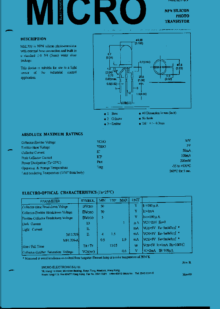 MEL709_839351.PDF Datasheet