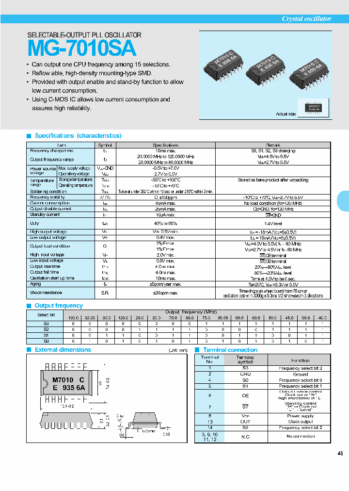 MG-7010SA_697895.PDF Datasheet