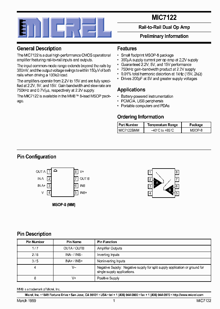 MIC7122BMM_812384.PDF Datasheet