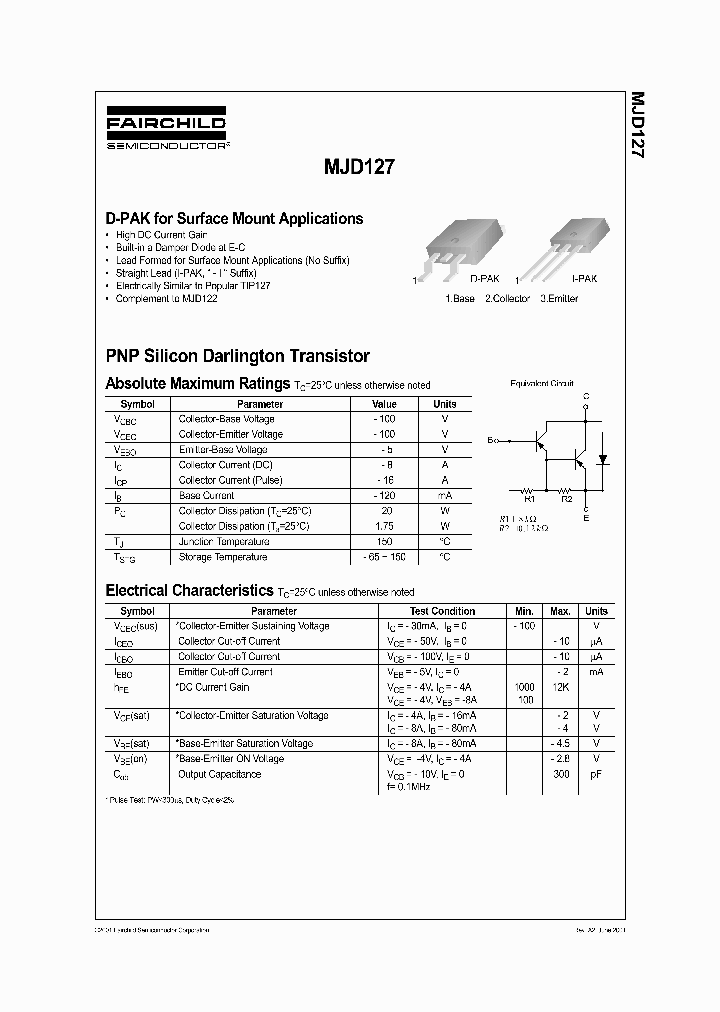 MJD127_742613.PDF Datasheet