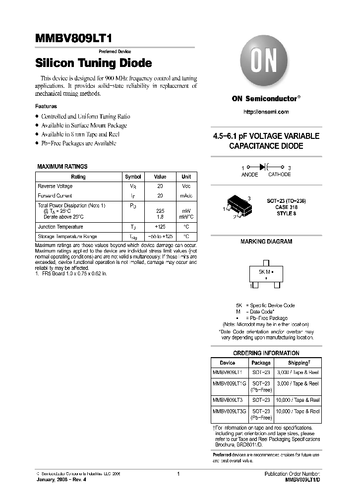 MMBV809LT3G_744932.PDF Datasheet