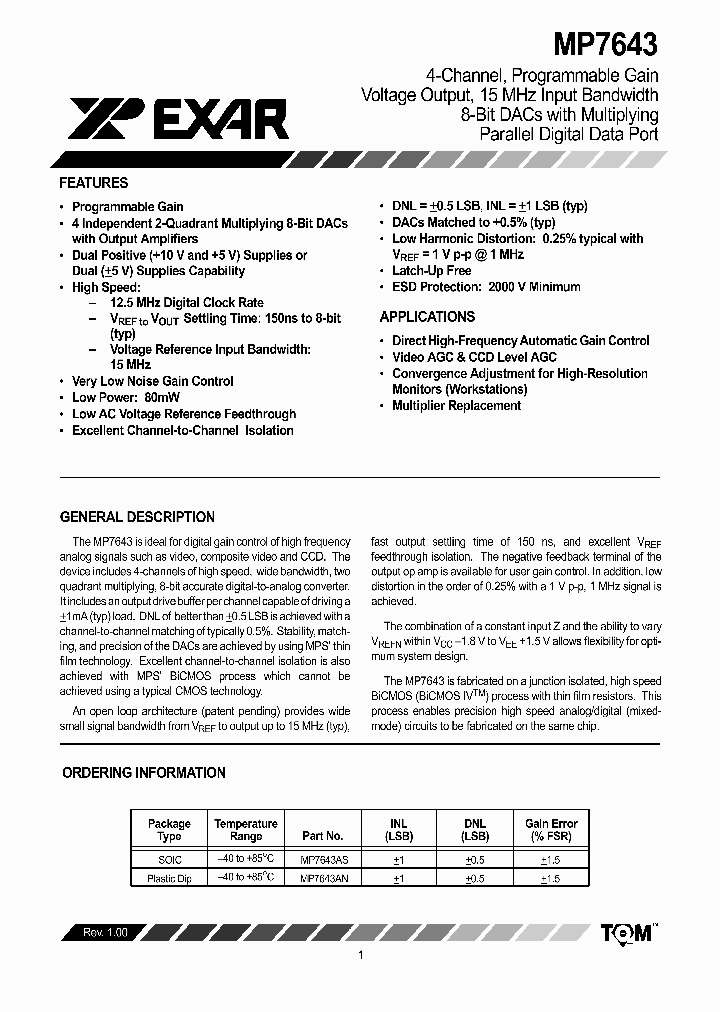 MP7643_775469.PDF Datasheet