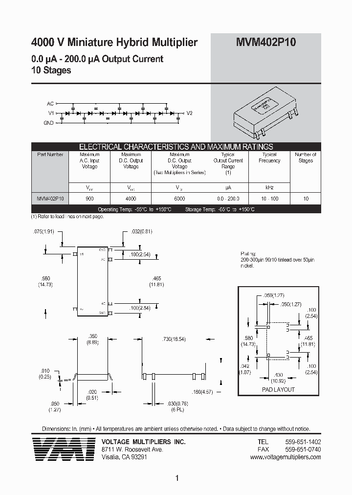 MVM402P10_705544.PDF Datasheet