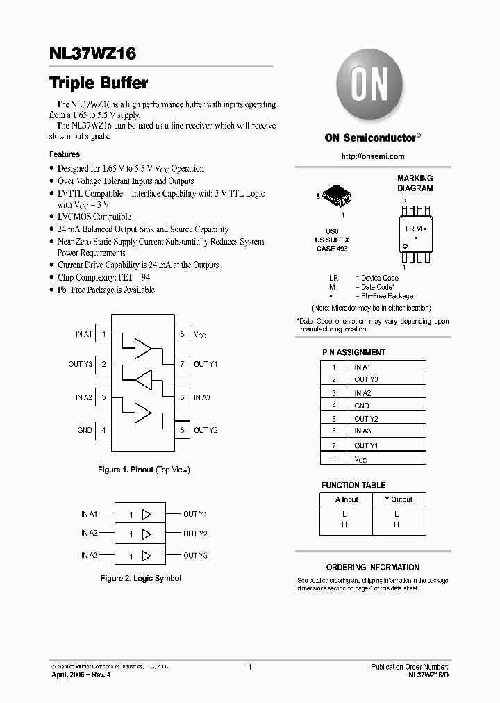 NL37WZ1606_761465.PDF Datasheet