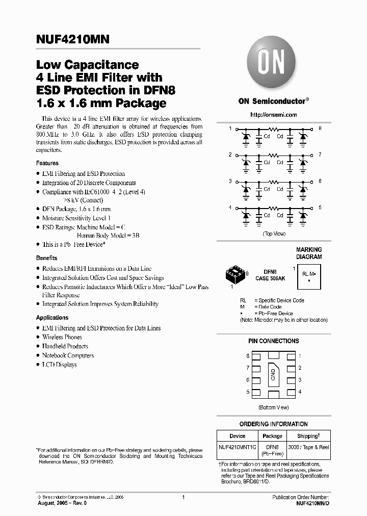 NUF4210MNT1G_708520.PDF Datasheet