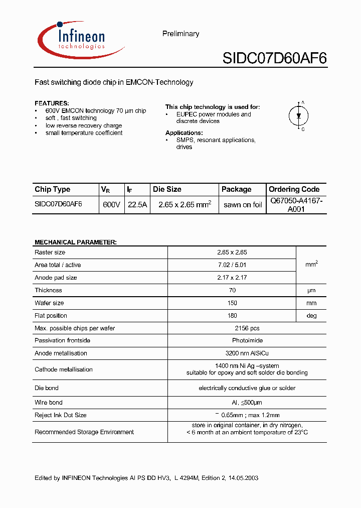Q67050-A4167-A001_658615.PDF Datasheet