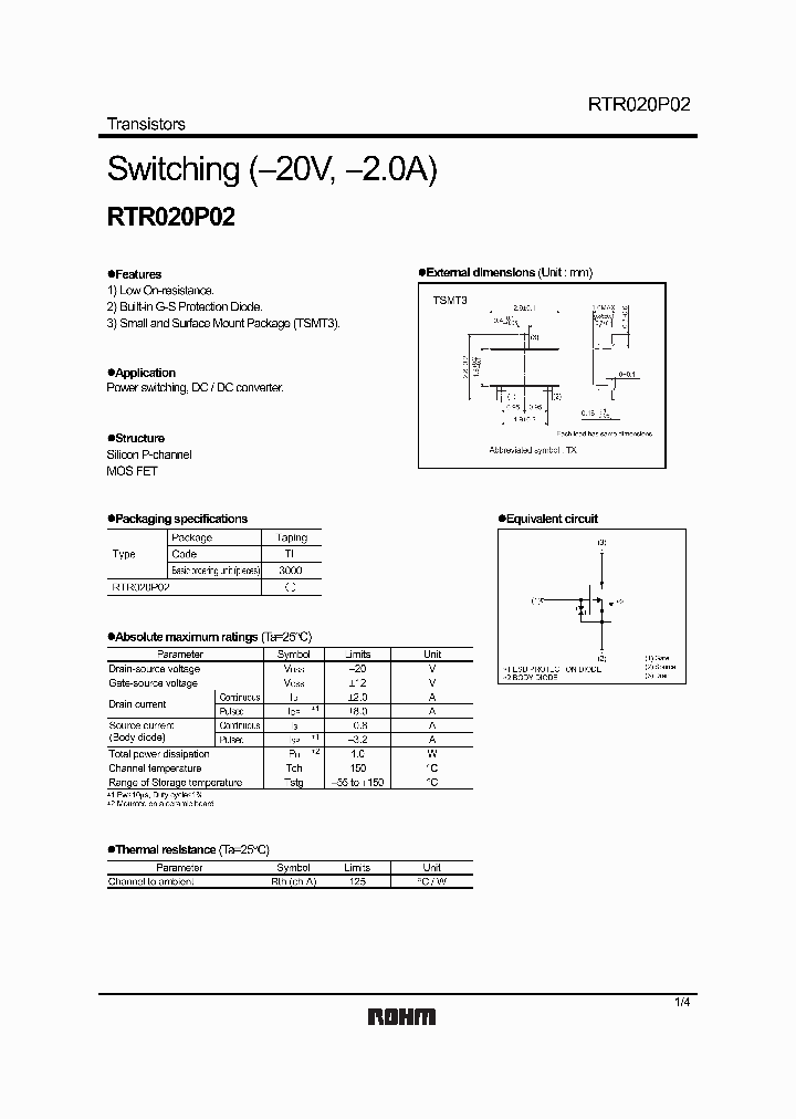 RTR020P02_802892.PDF Datasheet