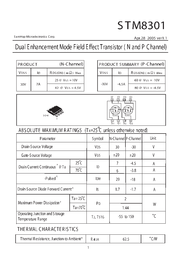 STM8301_1015172.PDF Datasheet