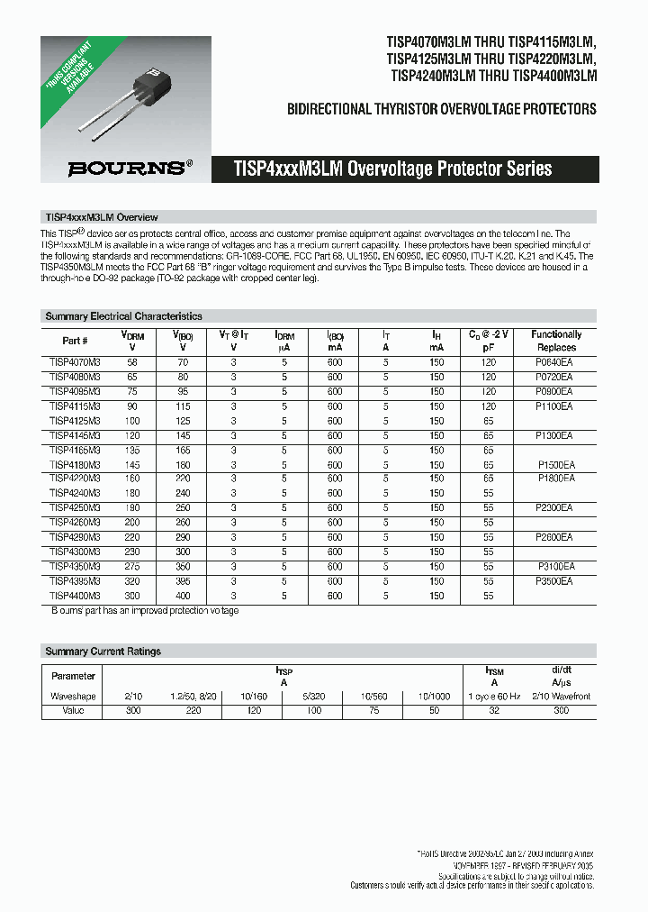 TISP4300M3LMR_954848.PDF Datasheet