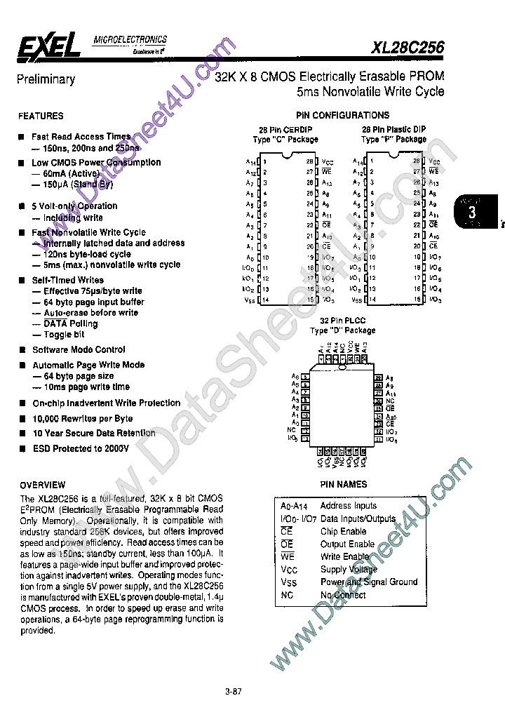 XL28C256_904084.PDF Datasheet