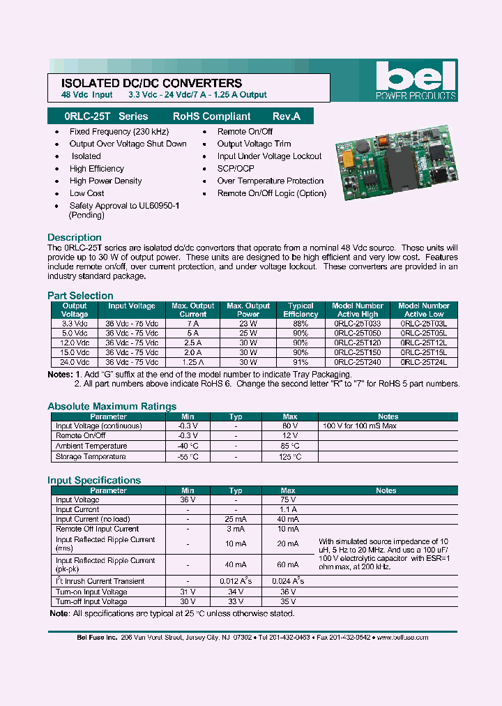 0RLC-25T24L_1190283.PDF Datasheet