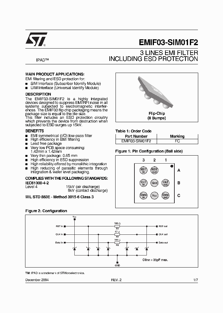 EMIF03-SIM01F2_1170381.PDF Datasheet