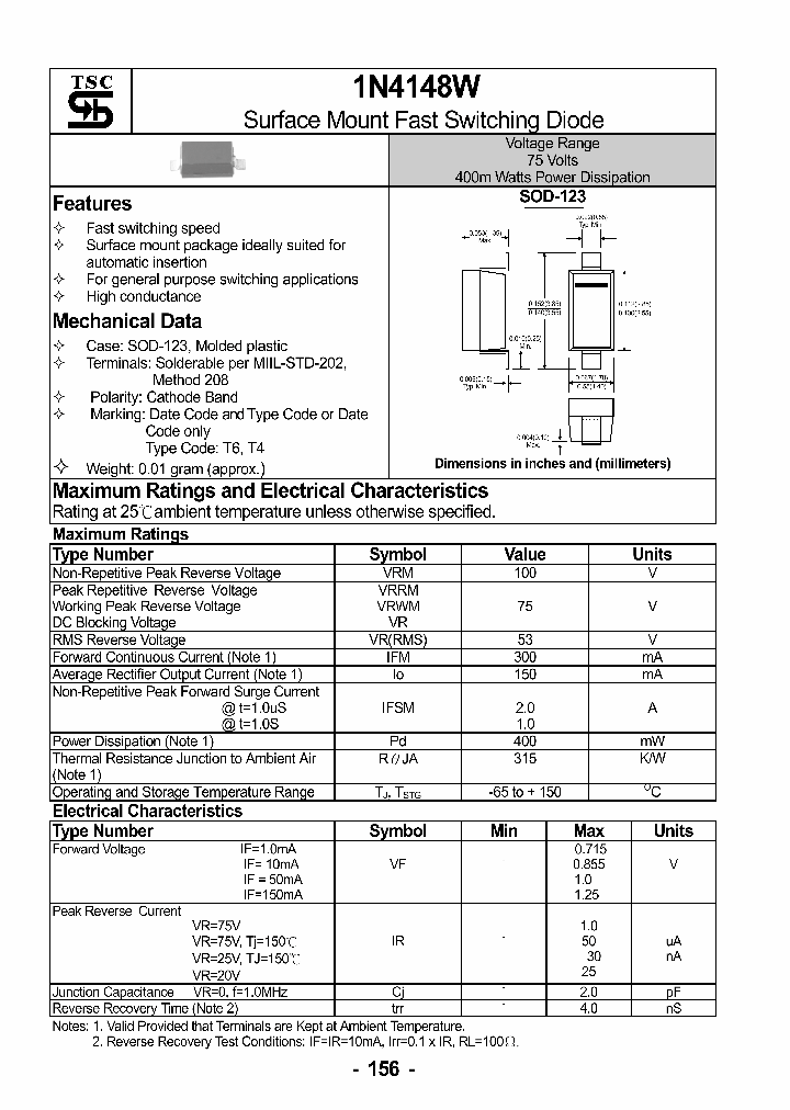 1N4148W_1085903.PDF Datasheet