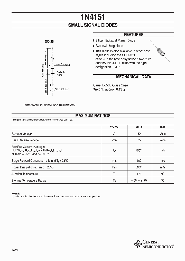 1N4151_1191753.PDF Datasheet