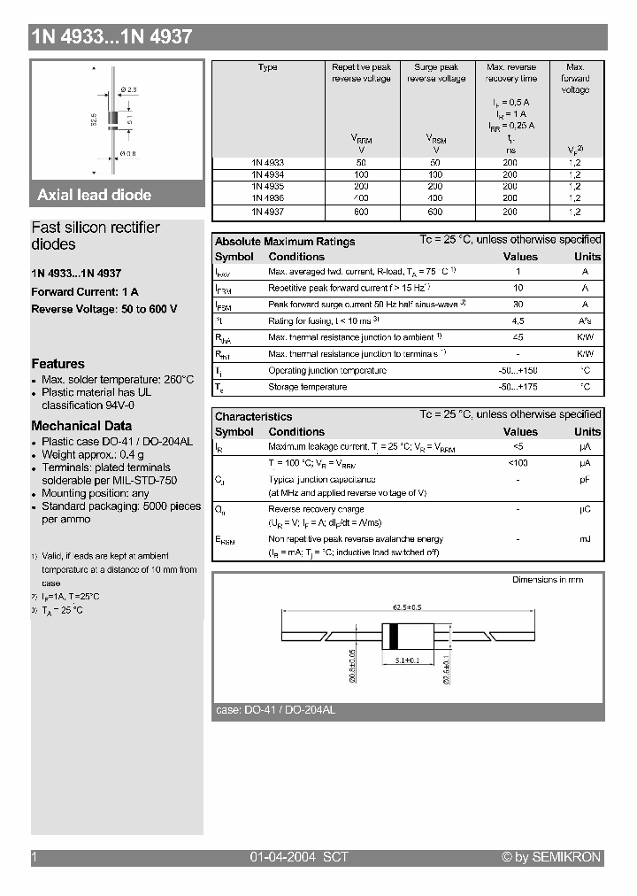 1N4937_1191905.PDF Datasheet