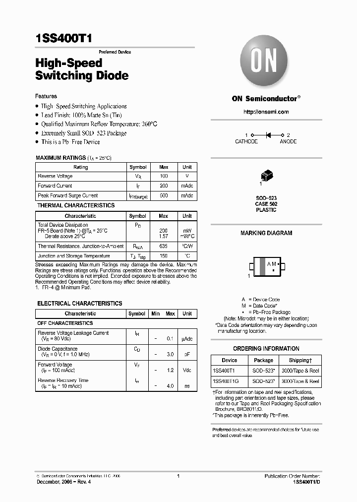 1SS400T1_1108359.PDF Datasheet