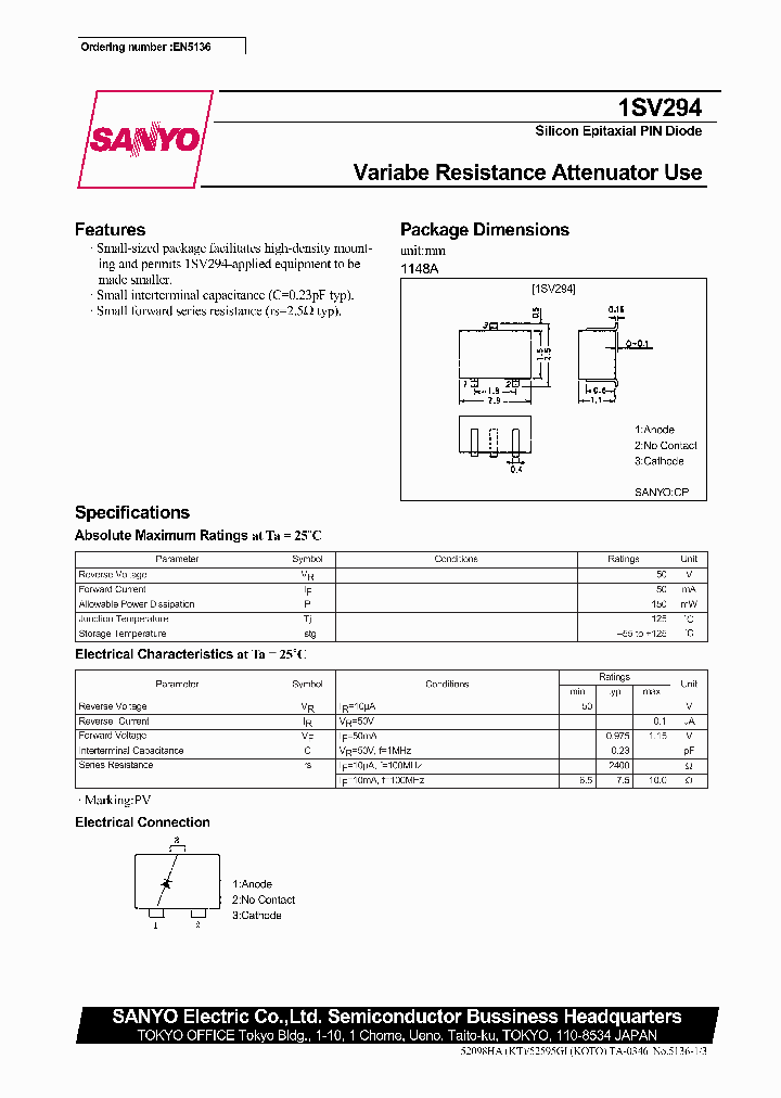 1SV294_1192690.PDF Datasheet