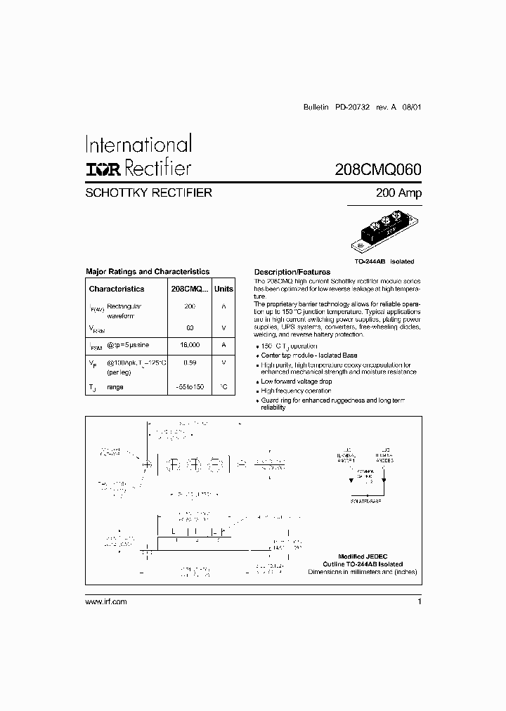 208CMQ060_1192806.PDF Datasheet