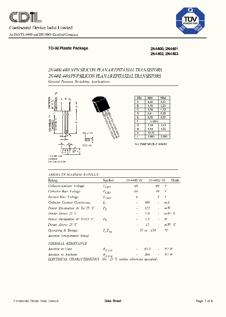 2N4401_1027160.PDF Datasheet