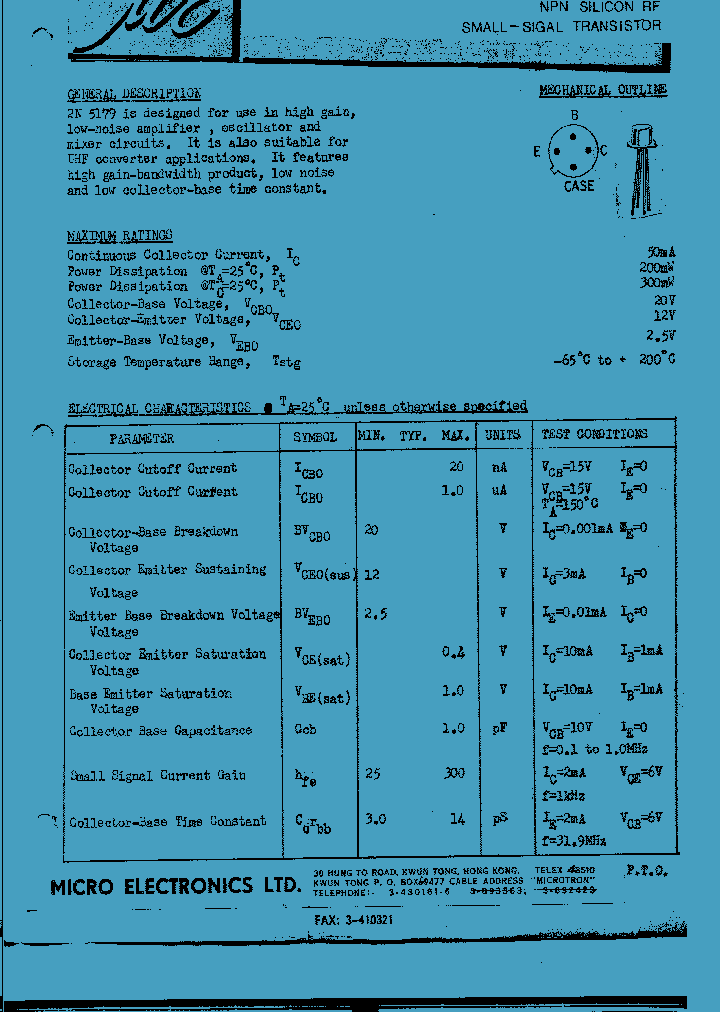 2N5179_1046538.PDF Datasheet