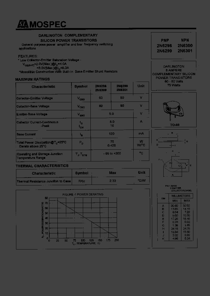 2N6301_1018000.PDF Datasheet