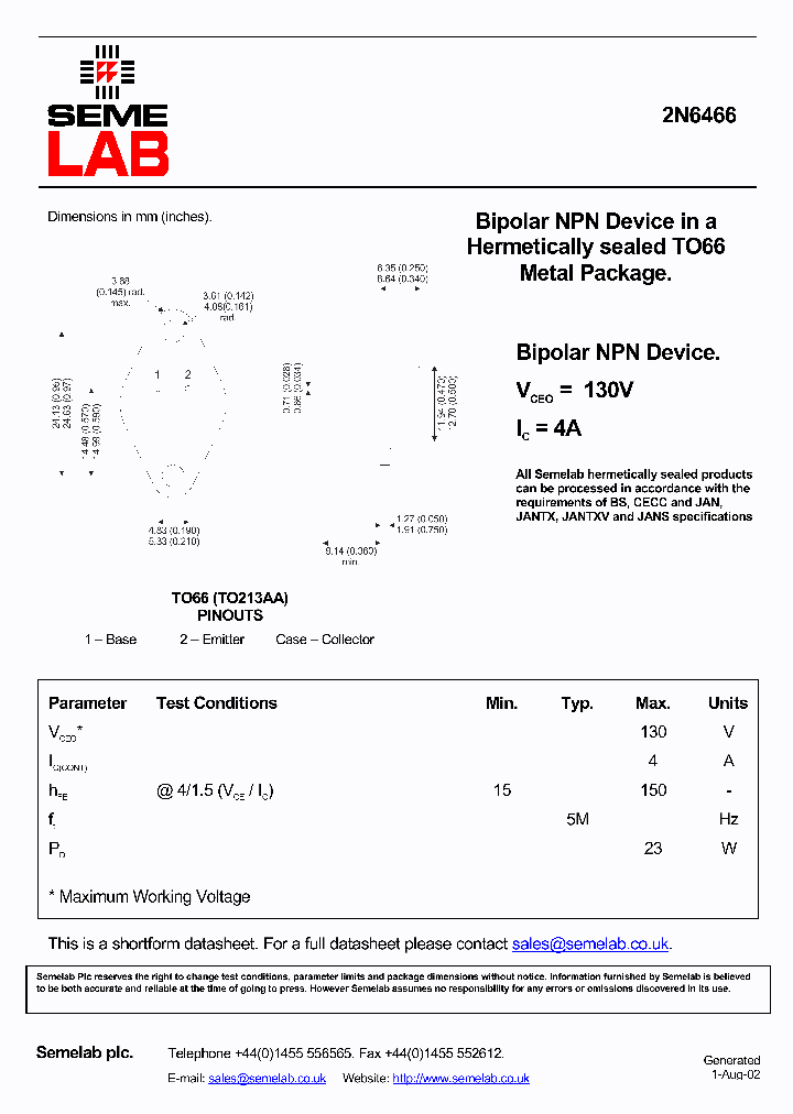 2N6466_1194316.PDF Datasheet