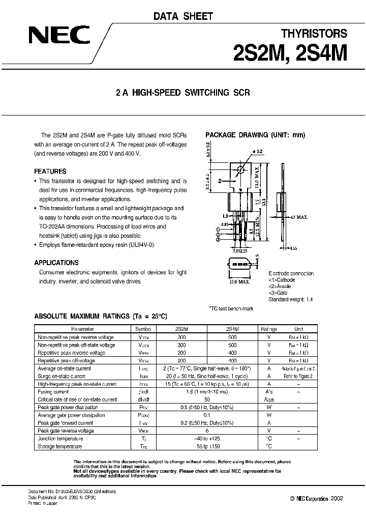 2S4M_1194487.PDF Datasheet