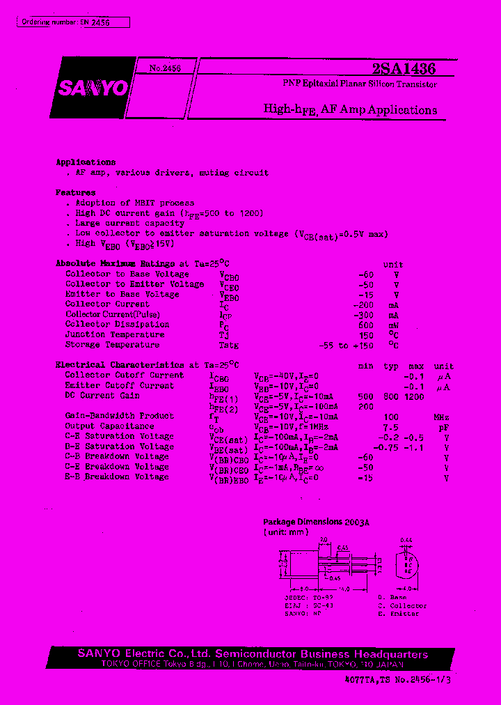 2SA1436_1194643.PDF Datasheet