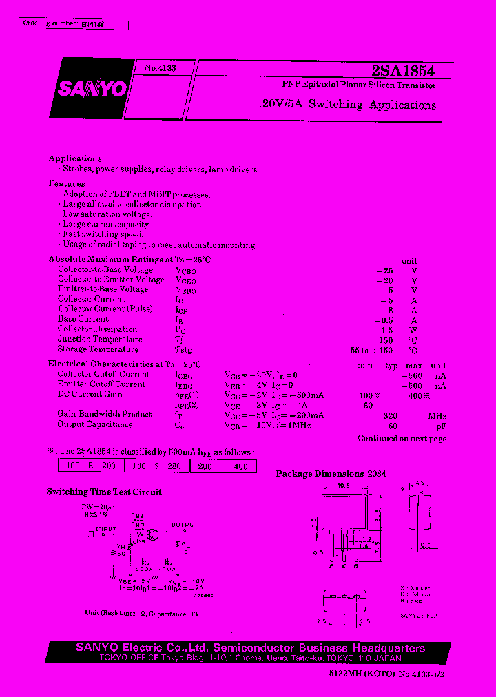 2SA1854_1194794.PDF Datasheet