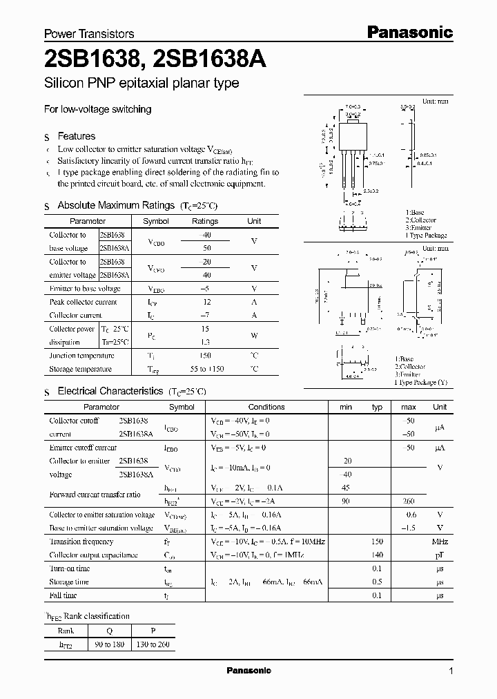 2SB1638_1044376.PDF Datasheet