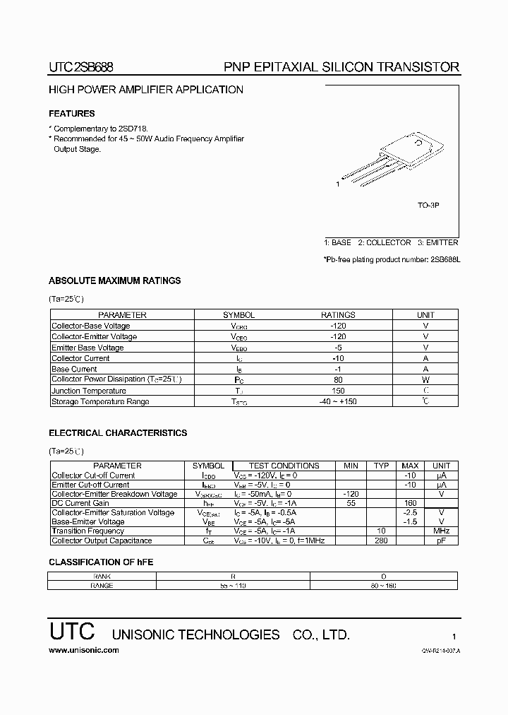 2SB688_1044438.PDF Datasheet