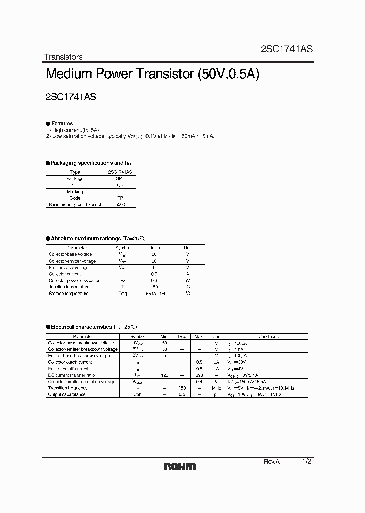 2SC1741AS_1195392.PDF Datasheet