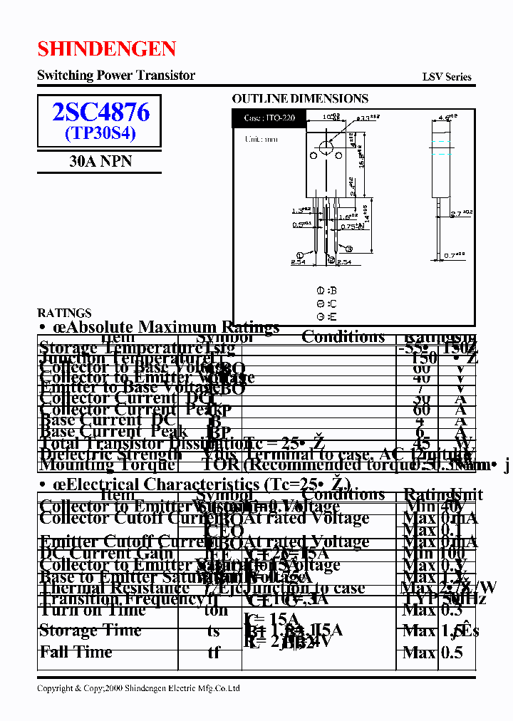 2SC4876_1146467.PDF Datasheet