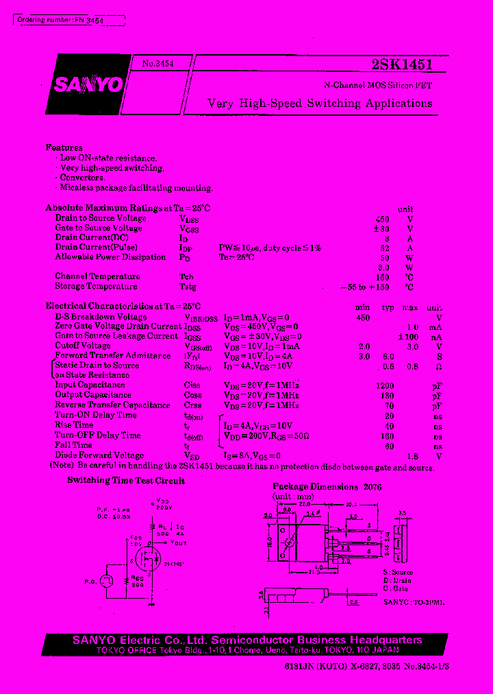 2SK1451_1197859.PDF Datasheet