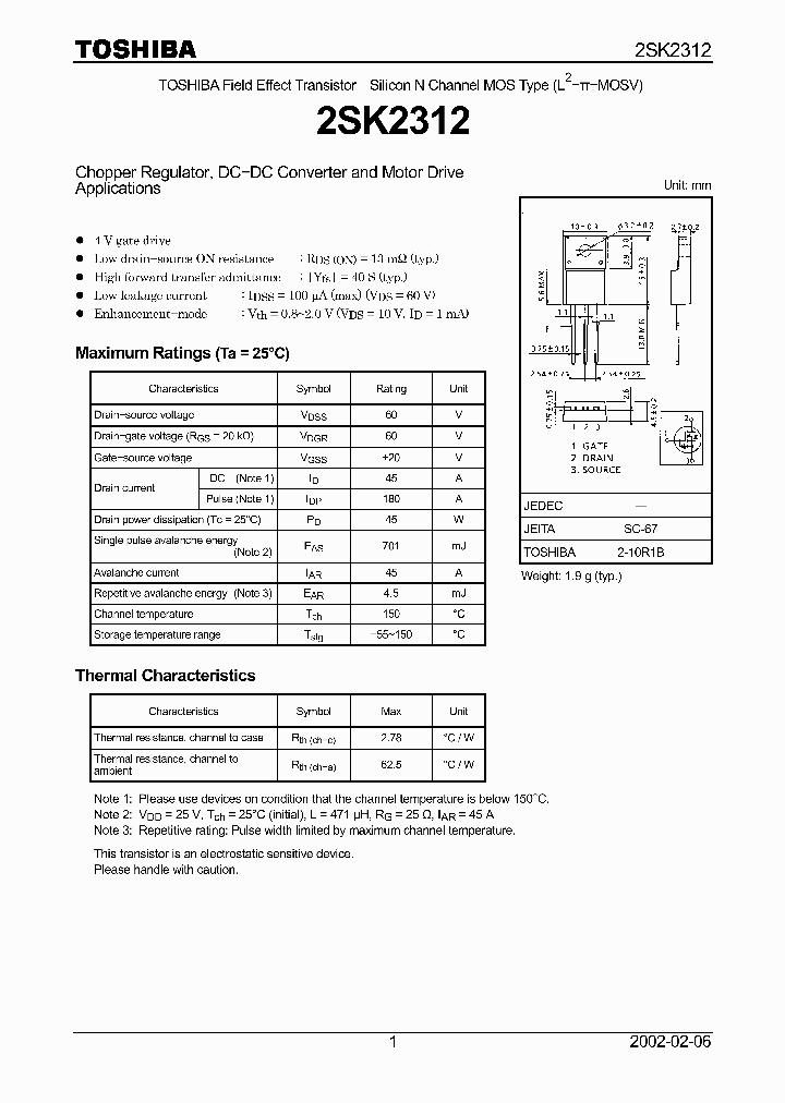 2SK231202_1061680.PDF Datasheet