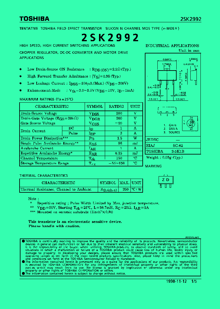 2SK2992_1198464.PDF Datasheet