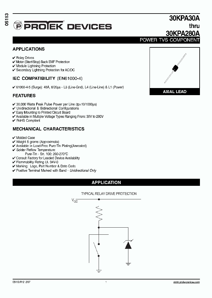 30KPA90A_1199042.PDF Datasheet