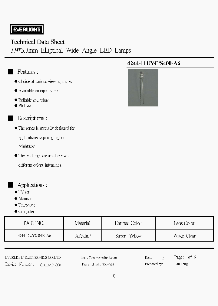 4244-11UYC_1199755.PDF Datasheet